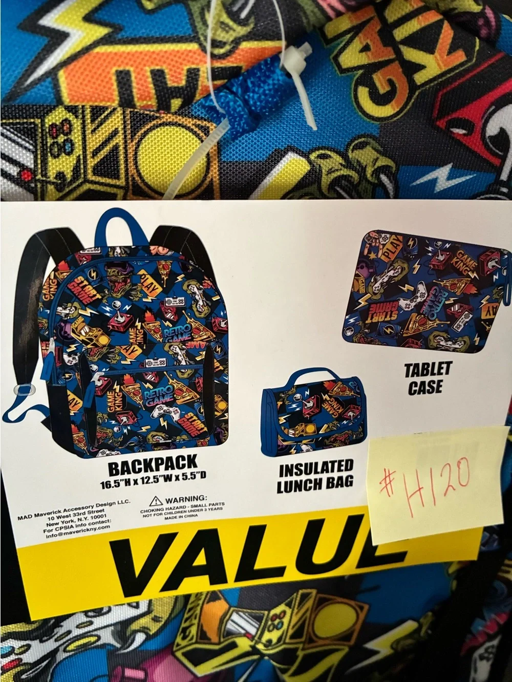 Back to School - Gamer backpack, bundle